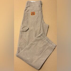 Fb County Tan Carpenter Corduroy Pants